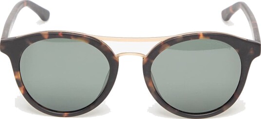 Solbriller Horsefeathers Nomad Sunglasses Matt Havana/ Green Universal