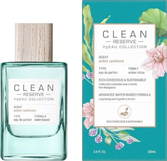 Clean H2Eau Amber Cashmere EDP 100 ml