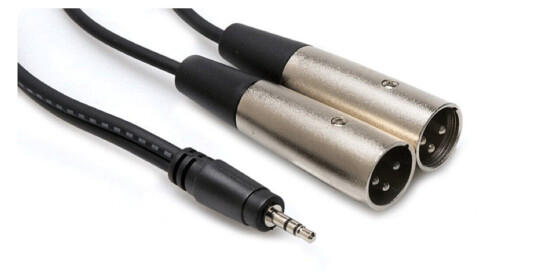 Hosa CYX-403M 3.5mm TRS - XLR3M 3m Cable