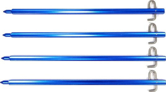 Basicnature teltutstyr Steady Teltplugg 30cm Bl?? Basicnature teltutstyr Steady Teltplugg 30cm Bl??