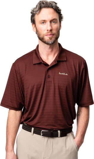 Local Rule Tech Polo Rød Golf pologenser herre Red X Large