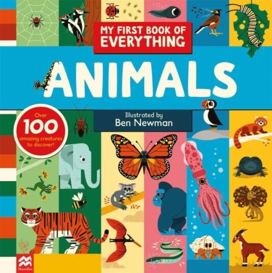 My First Book Of Everything: Animals Av Ben Newman