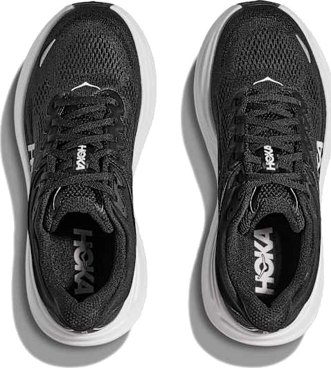 Hoka Bondi 9 Wide Dame Bwht/Black/White 38 Hoka Bondi 9 Wide Dame Bwht/Black/White 38