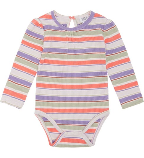 Hust and Claire Body I/e Britt Lavender Hust and Claire 1½ år 86 Langermet Body Grønn Lilla Oransje