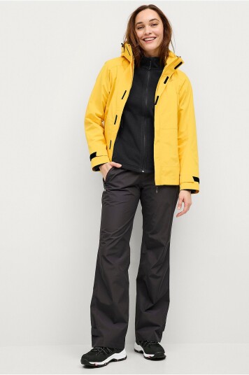 Áhkká   Regnbukser Rain Pant W   Svart