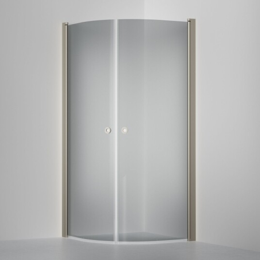 INR Iconic Nordic Rooms Dusjhjørne Linc Niagara Grått Glass Stone / 80x80cm