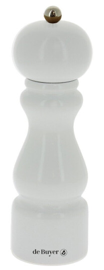 De Buyer Rumba salt- og pepperkvern keramisk 20 cm Hvit-blank De Buyer Rumba salt- og pepperkvern keramisk 20 cm Hvit-blank