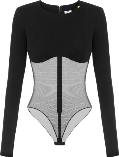 Elisabetta Franchi Dame Topper Svart S,