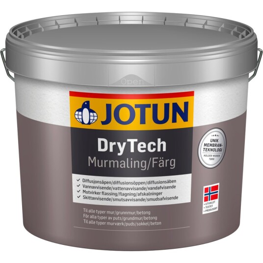 Jotun Murmaling Drytech 001 Hvit 10l
