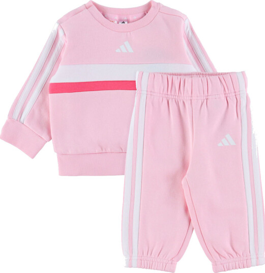 adidas Sportswear I 3S Tib Fl Set Pink 62 adidas Sportswear I 3S Tib Fl Set Pink 62