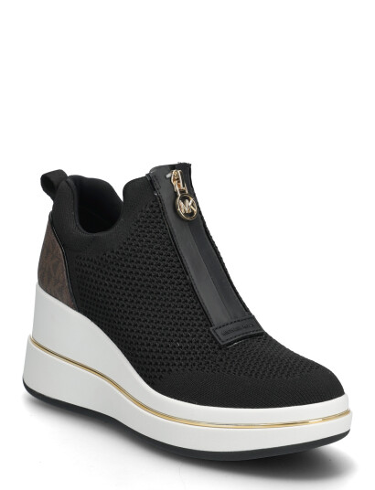 Michael Kors Emmy Wedge Zip Slip On Black 40