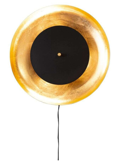 By Rydéns Shelby Vegglampe Matt Black/Gold By Rydéns Shelby Vegglampe Matt Black/Gold