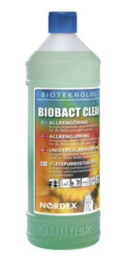 Nordex allrengjøring Biobact Clean 1 L Nordex allrengjøring Biobact Clean 1 L