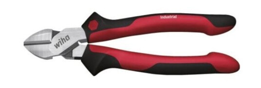 Wiha Wh43461, Hånd Kabelkutter, Sort, Rød, 180 Mm, 302 G