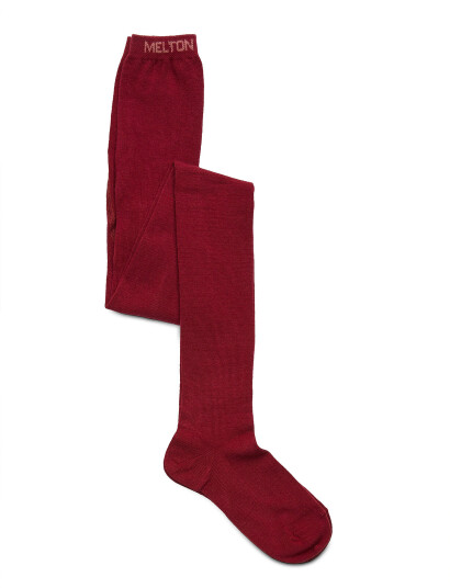 Melton Cotton Tights Red 50 Melton Cotton Tights Red 50