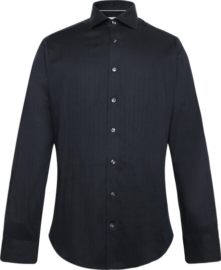 Bruun & Stengade Bs Meyers Slim Fit Shirt Grey 41