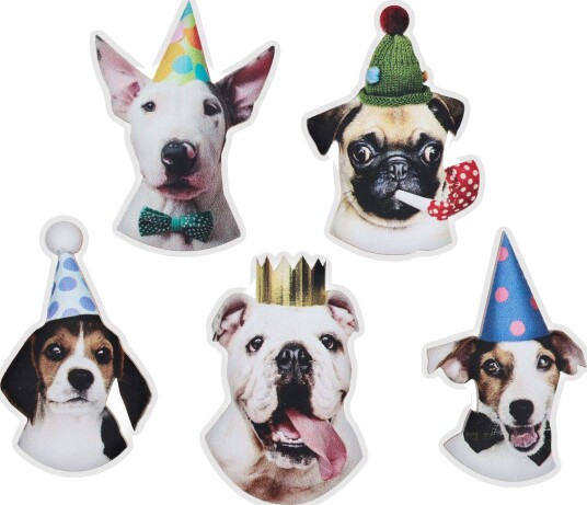 Santex Bordsdekorasjoner Party Hund 25-pakning 9332 0-99