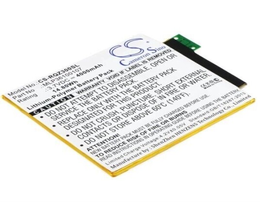 Verizon Ellipsis Kids LTE batteri (4000 mAh 3.7 V)