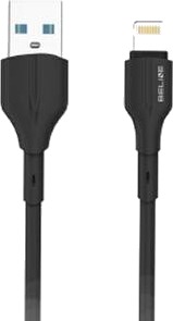 Beline BLNCBL01 25W USB-A / Lightning-kabel 1m Svart Beline BLNCBL01 25W USB-A / Lightning-kabel 1m Svart