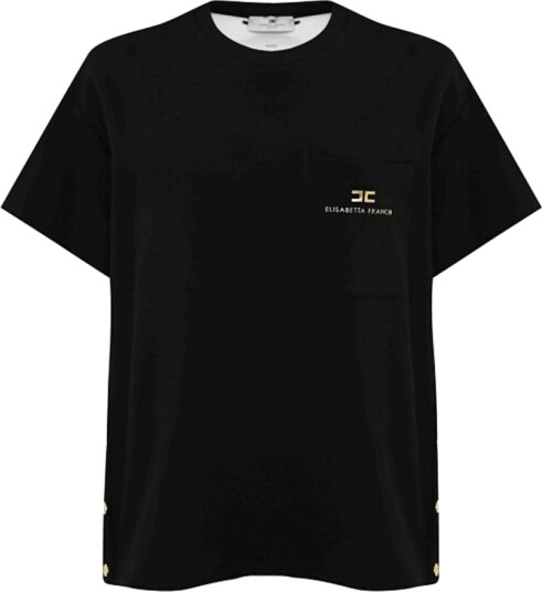 Elisabetta Franchi Dame Topper Svart S, Elisabetta Franchi Dame Topper Svart S,