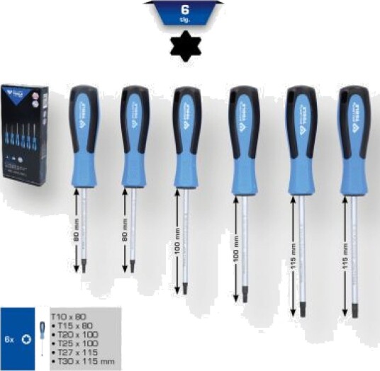 KS TOOLS BT031010 Skrutrekkersett KS TOOLS BT031010 Skrutrekkersett