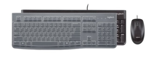 Logitech 956-000014, Tastaturdeksel, Silikon, Translucent Logitech 956-000014, Tastaturdeksel, Silikon, Translucent