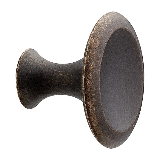 Kulz Bell knott 37 mm antikk bronse Kulz Bell knott 37 mm antikk bronse