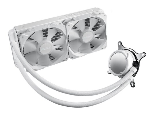ASUS ROG STRIX LC II 240 ARGB - White Edition - væskekjølesystem for prosessor