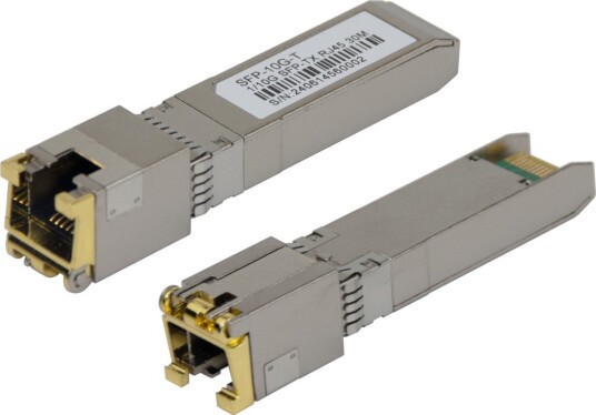 Deltaco SFP+ Transceiver Modul 1G/2.5G/10G RJ45 30m