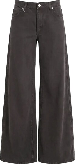 NEUW Milla Wide Blackoutwashed Black BLACK 27 x 34