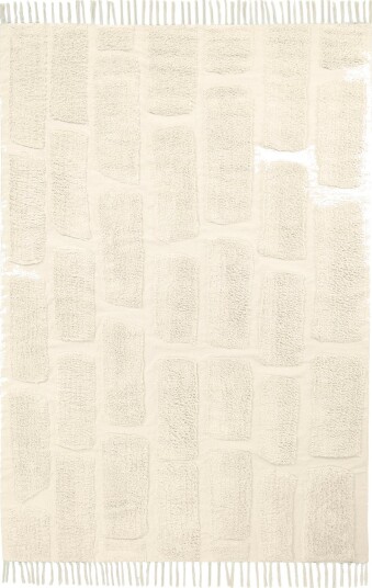 Ryetepper Cyrus Natural Cotton Shaggy beige Størrelse: 160 x 230 cm