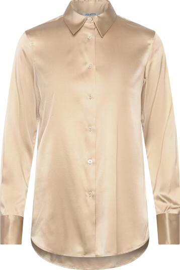 Filippa K Silk Shirt - Beige - 38