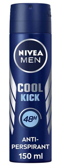 NIVEA NIVEA MEN Antiperspirant Deo Cool Kick Spray 150 ml