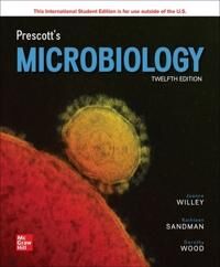 Prescott'S Microbiology Ise Av Joanne Willey, Kathleen Sandman, Dorothy Wood