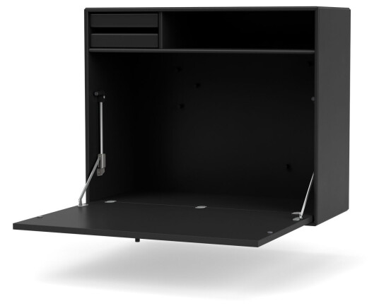 Montana STUDIO vegghengt skrivebord, 05-Black