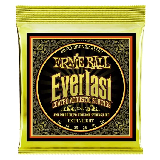 Ernie Ball Eb-2560 Everlast Extra Light 010-050 Bronze