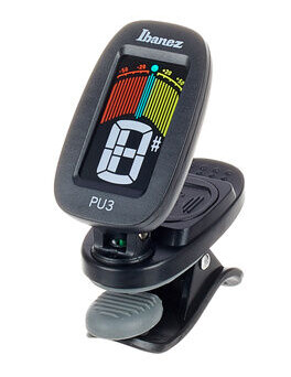 Ibanez PU3-BK Chromatic Clip Tuner Ibanez PU3-BK Chromatic Clip Tuner