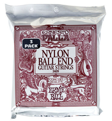 Ernie Ball Ernesto Palla 3-pack 3409 Ernie Ball Ernesto Palla 3-pack 3409