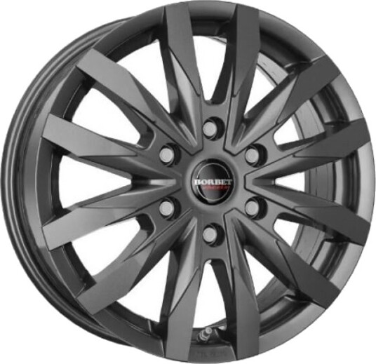 Borbet Cw6 Anthracite Dark 6.5x16 6x130 ET54 B84.1 Borbet Cw6 Anthracite Dark 6.5x16 6x130 ET54 B84.1