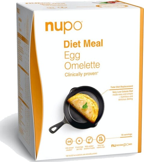 Nupo Diet Meal Egg Omelet 10 stk Slankekur