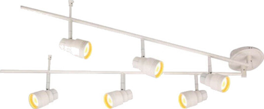 Namron Pluto 6-Spot Skinne GU10 Matt Hvit - 3202168 Namron Pluto 6-Spot Skinne GU10 Matt Hvit - 3202168