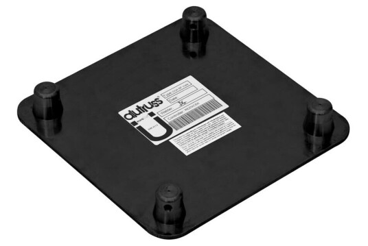 Alutruss Decolock Dq4-Sbpm Base Plate Male Bk