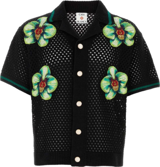 Casablanca Herre Skjorter Svart S,