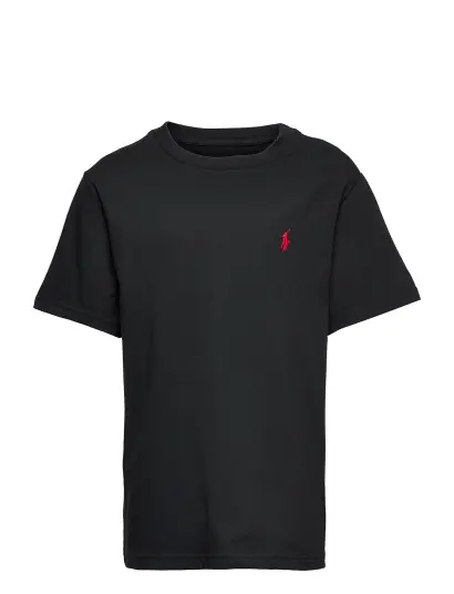 Polo Ralph Lauren Boy Short Sleeved T shirt Black 18 20 år Polo Ralph Lauren Boy Short Sleeved T shirt Black 18 20 år