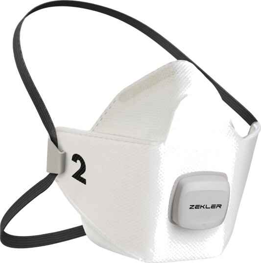 Zekler Halvmaske 1502V 10-Pakning, Filtrering