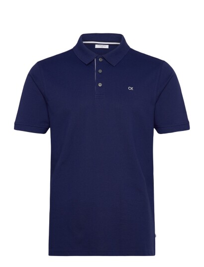 Calvin Klein Golf Quad Polo   Navy   XXL
