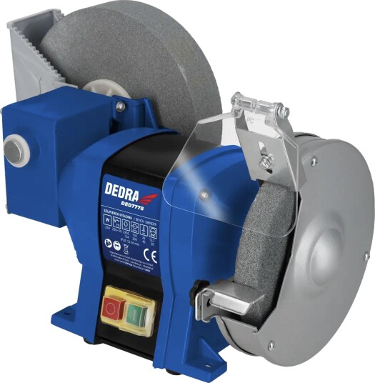 Dedra DED7778 Benksliper Tørr Og Våt, 250 w, 150 mm/200mm