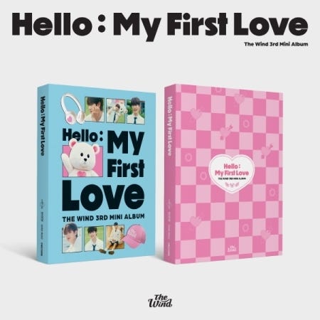 The Wind  Hello : My First Love  incl. 112pg Photobook, Envelope, Sticker, Photocard Set, Ticet, Film Photo + Poster  CD