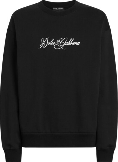 Dolce & Gabbana Herre Gensere & Hettegensere Svart 2XL,