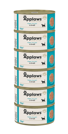 Tunfiskfilet 156 G X 24 Katt Kattefôr Våtfôr Applaws Tunfiskfilet 156 G X 24 Katt Kattefôr Våtfôr Applaws